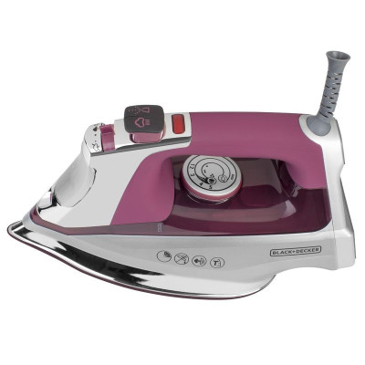 PLANCHA BLACK & DECKER BD-D3035: SUELA DE TITANIO ULTRA RESISTENTE Y VAPOR VERTICAL