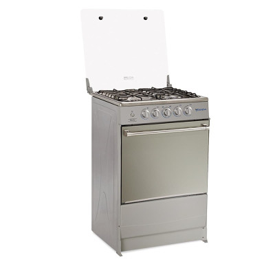 COCINA 4Q INCLUYE GAS  IN-MENTA INOX.