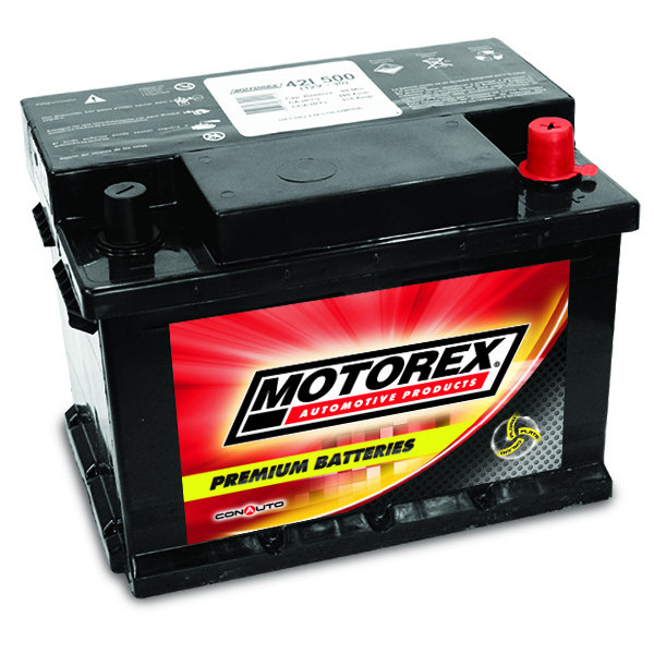 BATERIA MOTOREX 42I500 / 12 VOLTIOS, 315 CCA 22°