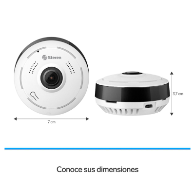 CCTV-232 CAMARA DE SEGURIDAD STEREN 360°