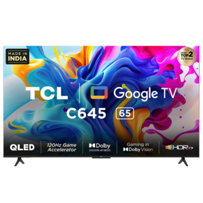 TELEVISOR TCL 65C645 QLED - GOOGLE TV 65" | ALCOSTEC CALIDAD SUPERIOR