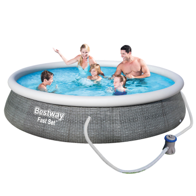 PISCINA 57375 BESTWAY FAST SET REDONDA | ALCOSTEC