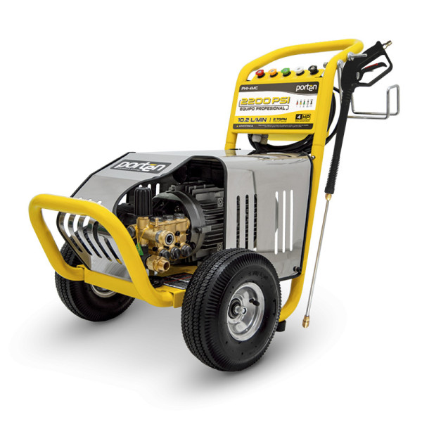 HIDROLAVADORA  ELECTRICA 220V PORTEN PORTATIL | MOTOR 4HP 2200PSI