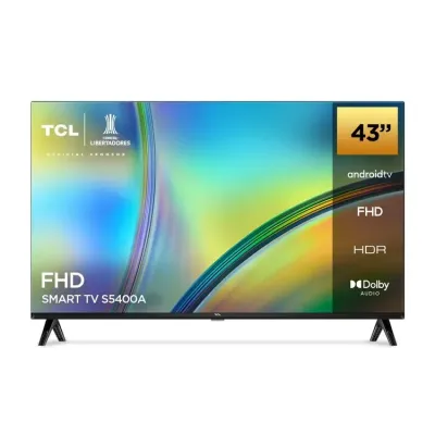 LED TCL SMART TV 43" FHD: HDR 10, SIN BISEL METÁLICO, ANDROID TV | ALCOSTEC