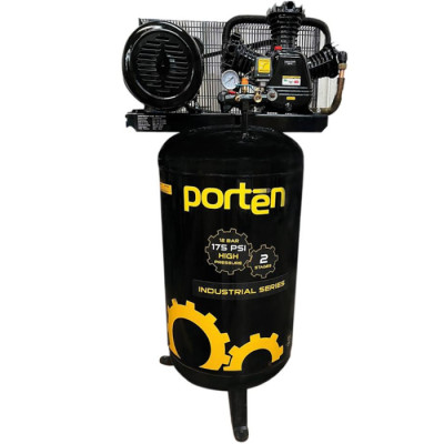 COMPRESOR INDUSTRIAL PORTEN 7.5HP, TANQUE 300 LITROS, 175 PSI, 220V | ALCOSTEC