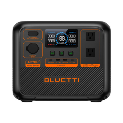 GENERADOR DE ENERGÍA PORTÁTIL BLUETTI 1000W / 864WH | ALCOSTEC