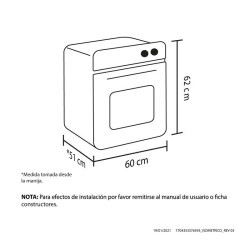 HACEB HOR-MASALAGAS-60INOX | TIENDA ALCOSTEC