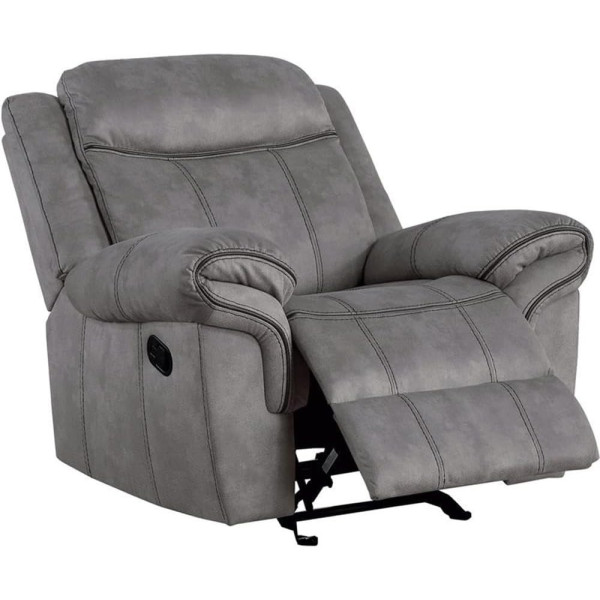 SILLÓN RECLINABLE 1P GRIS FA-03 SIMPLY F - CONFORT Y ESTILO EN TU HOGAR