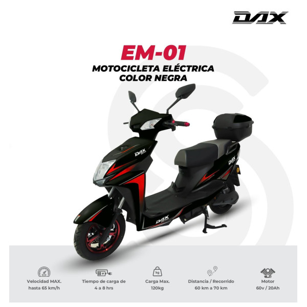 SCOOTER ELÉCTRICA EM-01: INNOVACIÓN Y ESTILO EN CADA COLOR