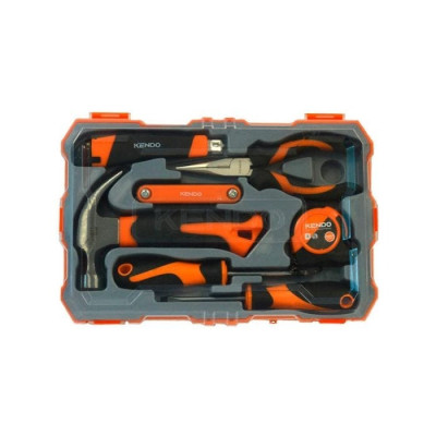 KIT DE HERRAMIENTAS KENDO – 13 PIEZAS PARA REPARACIONES Y BRICOLAJE EN EL HOGAR KIT DE HERRAMIENTAS KENDO – 13 PIEZAS PARA REPARACIONES Y BRICOLAJE EN EL HOGAR