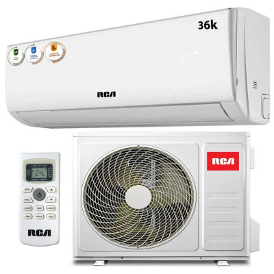 AIRE ACONDICIONADO RCA 36000 BTU | ALTA EFICIENCIA 220V | AHORRO ENERGÉTICO 65% | COLOR BLANCO
