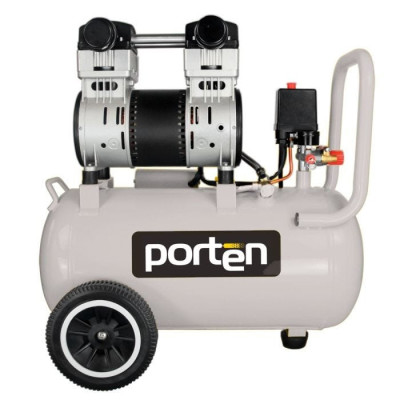 COMPRESOR PORTEN 2HP 40L 110V SILENCIOSO SIN ACEITE COMPRESOR PORTEN 2HP 40L 110V SILENCIOSO SIN ACEITE
