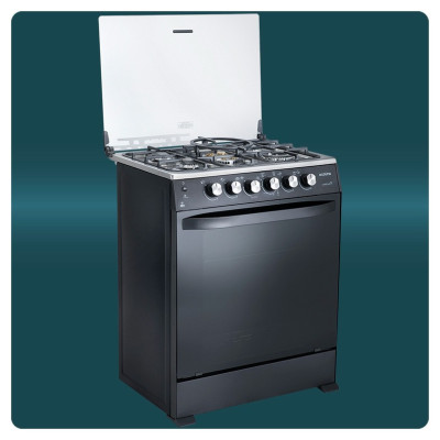 COCINA A GAS ECOLINE ÚRSULA 30" NEGRO MATE 5 QUEMADORES | DISEÑO PREMIUM Y ALTO RENDIMIENTO
