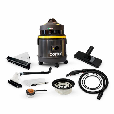 Aspiradora Lavadora PORTEN 1000W – Limpieza Profesional en Seco y Mojado con Secado Rápido