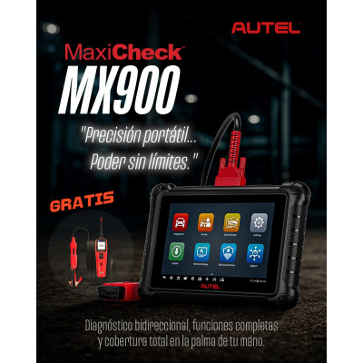 SCANNER AUTOMOTRIZ MULTIMARCAS + COMPROBADOR DE CIRCUITO ELÉCTRICO PROFESIONAL