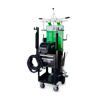 KIT SPOTTER PARA ALUMINIO COMPLETO 2KVA MUTH PARA REPARACIÓN DE CARROCERÍA