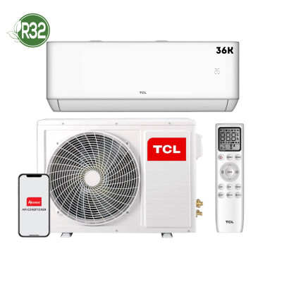 AIRE ACONDICIONADO INVERTER 36000 BTU TCL TAC-36CSDI/XA73 ALTA EFICIENCIA BLANCO