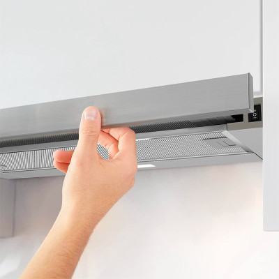 CAMPANA EXTRACTORA EXTENSIBLE 60CM ACERO INOXIDABLE MASTERMAID PARA COCINA