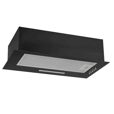 CAMPANA EXTRACTORA DE EMPOTRAR 60CM NEGRO MATE MASTERMAID PARA COCINA