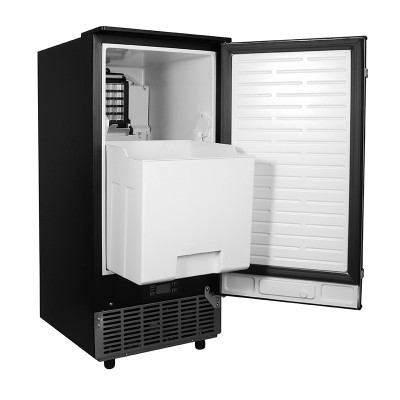 FÁBRICA DE HIELOS EMPOTRABLE 36 KG MASTERMAID – MÁQUINA DE HIELO PARA COCINA, BAR O NEGOCIO