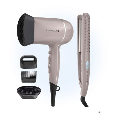 DUO DE CUIDADO CAPILAR PLANCHA ALISADORA + SECADORA S27A-D20A | KIT PROFESIONAL DE BELLEZA