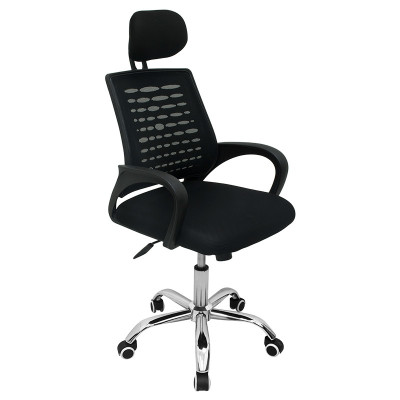 SILLA DE OFICINA MALLA CON CABECERA ERGONÓMICA