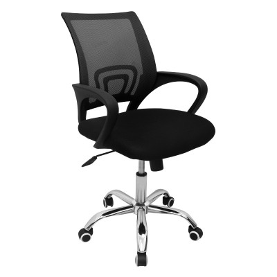 SILLA DE OFICINA MALLA NEGRA ERGONÓMICA