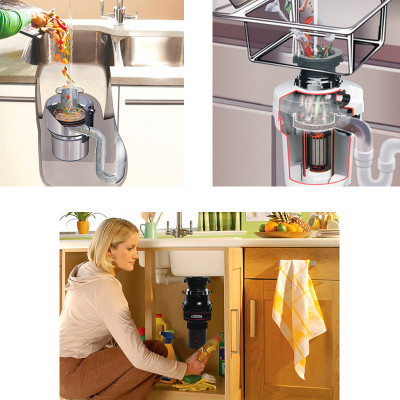 TRITURADOR DE DESPERDICIO 0.33HP MASTERMAID PARA COCINA