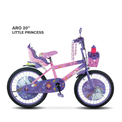 BICICLETA ARO 20 LITTLE PRINCESS INFANTIL