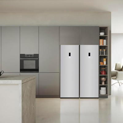 REFRIGERADOR CONGELADOR MASTERMAID 595L NO FROST INOXIDABLE REVERSIBLE