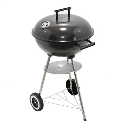 Parrilla con Tapa Negra 45x76 cm para Carbón | Alcostec