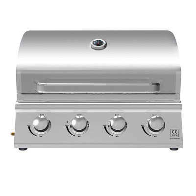 BBQ A GAS MASTERMAID 4 QUEMADORES DE ACERO INOXIDABLE