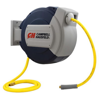 CARRETE RETRÁCTIL CAMPBELL CON MANGUERA HÍBRIDA DE AIRE 15,24 M (50 FT) X 3/8