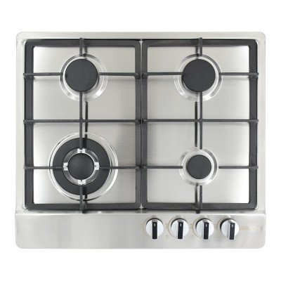 Cocina Ziente Mastermaid 60x50 cm Acero Inoxidable 4 Quemadores | Alcostec