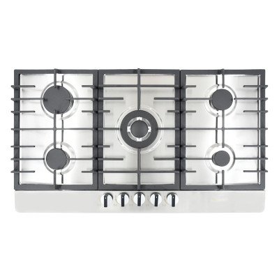 Cocina Ziente Mastermaid 90x50 cm Acero Inoxidable 5 Quemadores | Alcostec