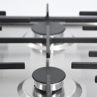 Cocina Ziente Mastermaid 90x50 cm Acero Inoxidable 5 Quemadores | Alcostec