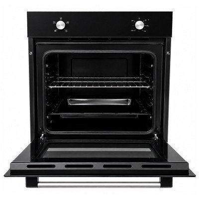 Horno Eléctrico Empotrable Mastermaid 70 L Convección Negro | Alcostec