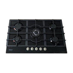 RCA COCINA ENCIMERA 5Q VIDRIO NEGRO | ALCOSTEC ELECTRODOMESTICOS