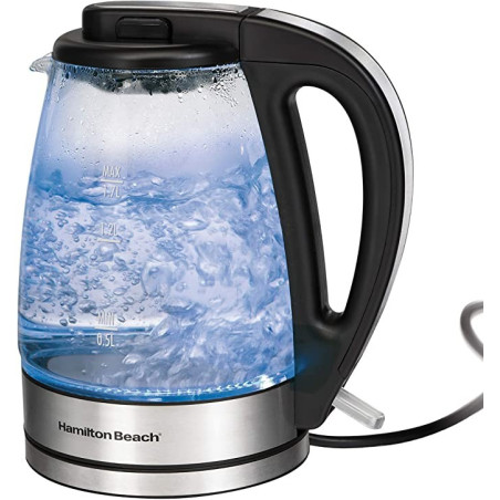 Hervidor eléctrico de té, caldera de agua y calentador