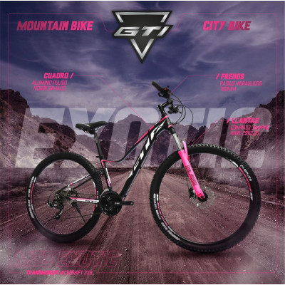 BICICLETA EXOTIC ARO 29 GTI – TERRENO MIXTO | ALCOSTEC