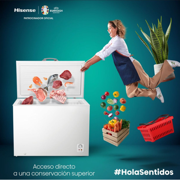 FRIO HS-FC071W - 198LTS. HISENSE HORIZONTAL