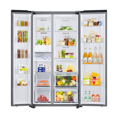 Refrigeradora SAMSUNG BESPOKE Side by Side /640L RS23CB700A7GED