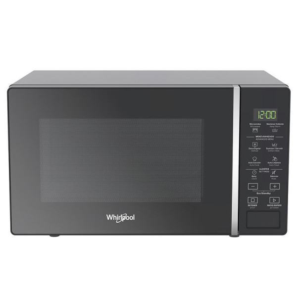 MICROONDAS 700W 20 LITROS WHIRLPOOL NEGRO WH-WM1807B