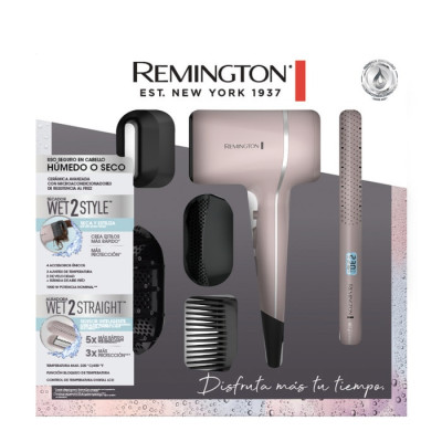 DUO DE CUIDADO CAPILAR PLANCHA ALISADORA + SECADORA S27A-D20A | KIT PROFESIONAL DE BELLEZA